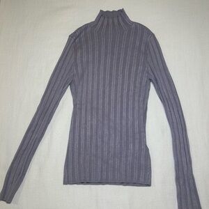 Abercrombie turtleneck, purple, size S